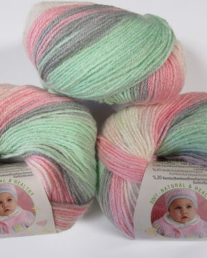 пряжа Baby Wool Batik ALIZE (Бэйби Вул Батик Ализе) принт 6541