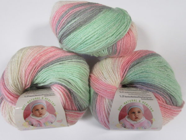 пряжа Baby Wool Batik ALIZE (Бэйби Вул Батик Ализе) принт 6541