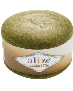 Пряжа Angora Gold Ombre Batik ALIZE(Ангора Голд Омбре Батик Ализе) (1 шт)