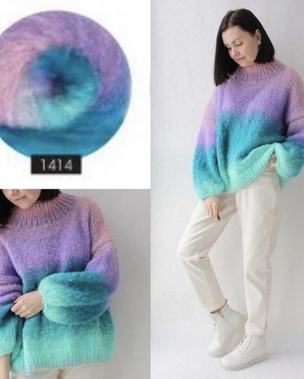 пуловер из belissimo alize