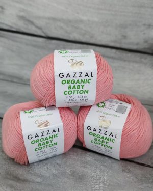 Пряжа Organic Baby Cotton GAZZAL (Органик Бэби Коттон Газзал)